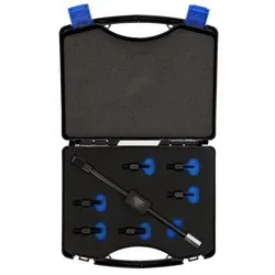 Gewindeadapter-Satz Gleithammer, 6 Adapter M10-M4 bis M10-M12, 1.81/K-1