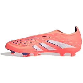 adidas Predator League Laceless FG/MG Herren Signal Coral/Cloud White/Beam Orange 42 2/3