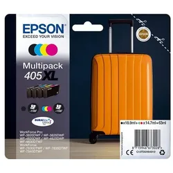 Epson 405XL Tinte Koffer 4-farbig Multipack für Drucker