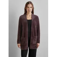 STREET ONE Cardigan STREET ONE Gr. 40, rot (enigma red) Damen Strickjacken aus softem Materialmix