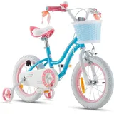 Royal Baby Stargirl Kinderfahrrad Mädchen Fahrrad 14 Zoll ab 3-10 Jahre Rosa Blau Violett Kinder Fahrrad