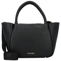 Bogner Wallis Raja Henkeltasche Leder Black