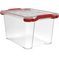 Rotho Aufbewahrungsbox Evo Total inkl. Deckel 15 L transparent