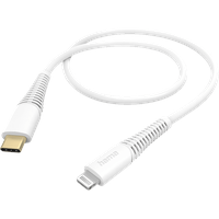 Hama Ladekabel USB-C/Lightning 1.5m weiß (201603)