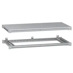 Schneider Electric NSYSFNC105 Unterer und oberer Rahmen, PanelSeT SFN, für elektrische Gehäuse B 1000 x T 500 mm, inklusive Dach
