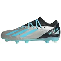 adidas X Crazyfast Messi.3 FG Herren Silver Metallic/Bliss Blue/Core Black 44
