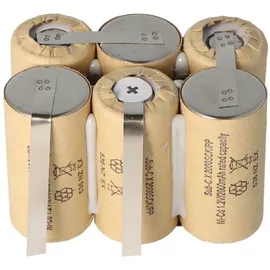 AccuCell Akku zum Selbsteinbau passend für den Black & Decker Dustbuster Extreme 7,2V Akk