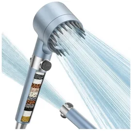 luxuskollektion Hochdruck-Duschkopf mit Filter, wassersparend, 4 Sprühmodi, 1,5m