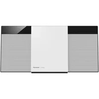 Panasonic SC-HC300 Home Audio Micro System 20W Schwarz, Weiß - Home-Stereoanlagen (Heim-Audio-Mikrosystem, Schwarz, Weiß, 1 Disks, 20 W, 1-Weg, FM)