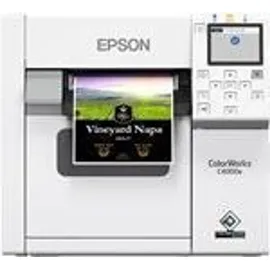 Epson ColorWorks CW-C4000e (bk), Tinte, mehrfarbig (C31CK03102BK)