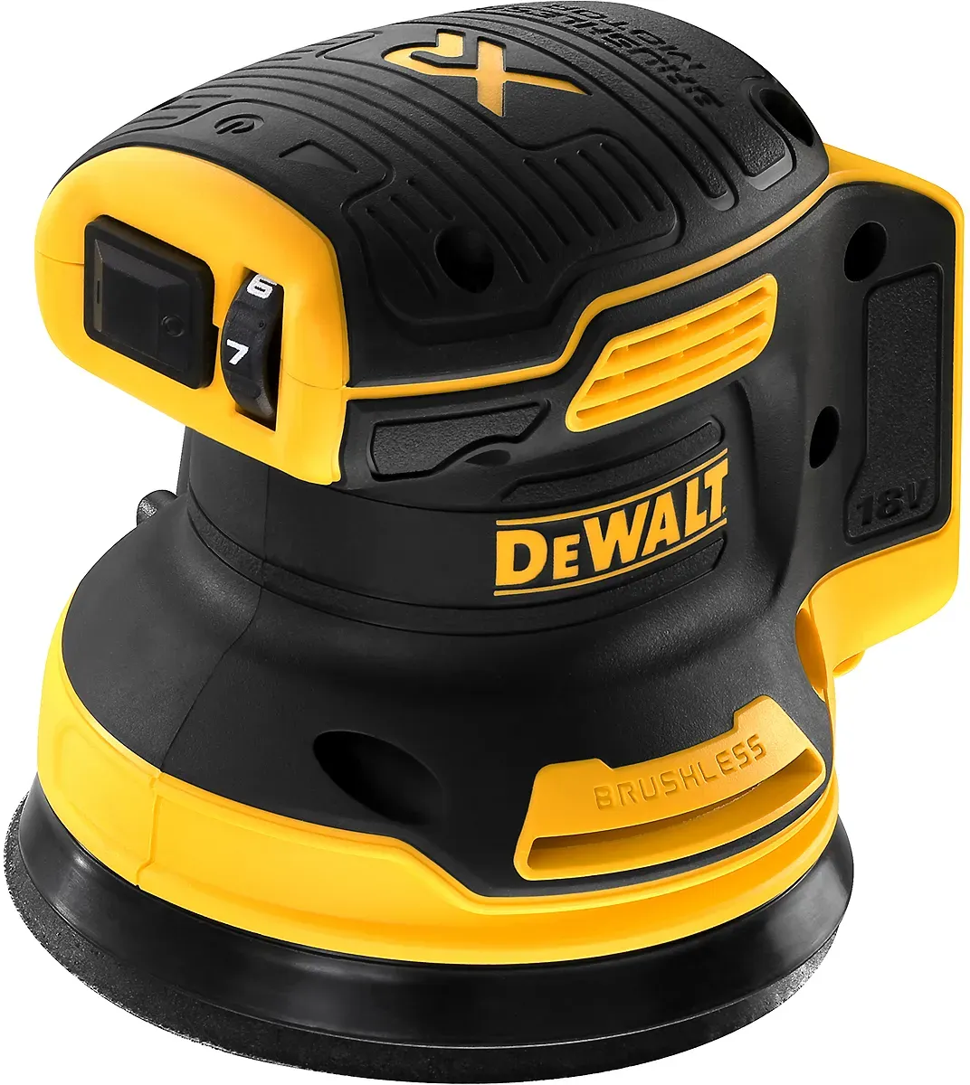 DEWALT Akku-Exzenterschleifer 18V Basisversion - DCW210N-XJ
