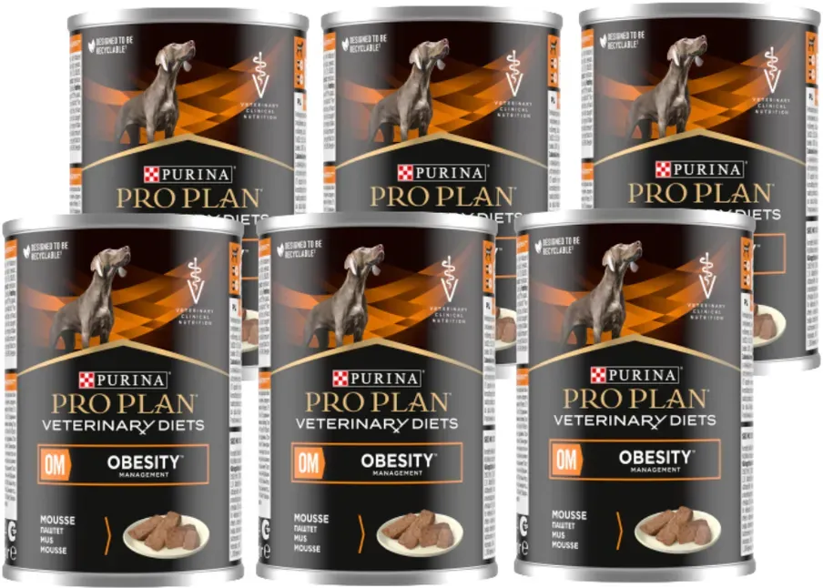 PURINA Veterinary PVD OM Obesity Management 6x400g (Rabatt für Stammkunden 3%)