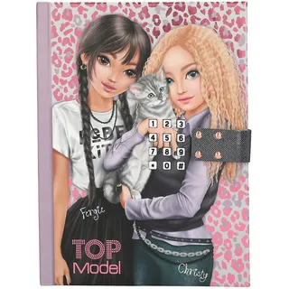 DEPESCHE TOPModel Geheimcode Tagebuch mit Sound, Rebel Kitty