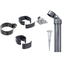GAH Alberts Alberts Zaunanschluss-Set Wellengittertor an Schweißgitter Fix-Clip Pro®