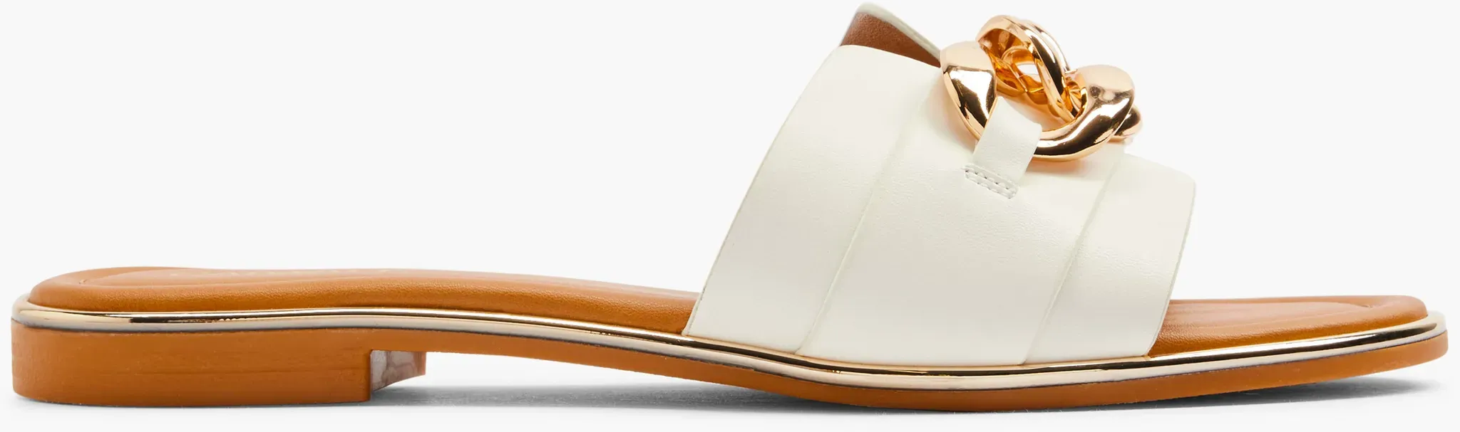 Catwalk  Flache Pantolette Weiß, Damen, Größe: 40 - Catwalk  Flache Pantolette Weiß, Damen, Größe: 40 - woman - Weiss