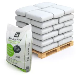 1x 20 kg Spezial Glasgranulat für Sandfilteranlagen 0,7 - 1,3 mm Körnung