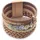 COLLEZIONE ALESSANDRO Iraya Armband Leder beige Größe onesize