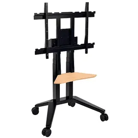 Legamaster MOTION MS-12S Rollstativ mit elektrischer Höhenverstellung, max. 98 Zoll, Starr, Schwarz