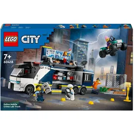 LEGO City Polizeitruck mit Labor 60418