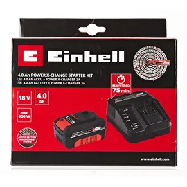 Einhell PXC Starter Kit 18 V Li-Ion 4,0 Ah 4512042