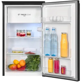 Exquisit KS117-3-010E Kühlschrank (82 l, 850 mm hoch, Schwarz)