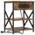 vidaXL Nachtschrank mit Ladestation 41 x 31 x 51 cm Braun
