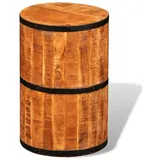 vidaXL Barhocker Raues Mangoholz