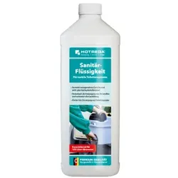 Hotrega® Sanitärflüssigkeit für mobile Toilettensysteme, Für eine hygienische Entsorgung des Abwassers bei mobilen Toilettensystemen, 1 Liter - Flasche