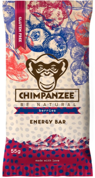 CHIMPANZEE Energie Riegel Berries | 55g Riegel