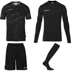 UHLSPORT Herren Prediction Torwart Set, schwarz, L