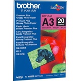 Brother BP71GA3 Fotopapier-A3, Paket mit 20 Blatt,