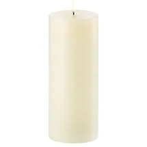 Piffany Uyuni LED Stumpenkerze 10,1 x 25 cm beige