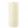 Piffany Uyuni LED Stumpenkerze 10,1 x 25 cm beige