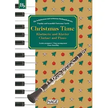 HAGE MUSIKVERLAG Christmas Time, 37 bekannte Weihnachtslieder für Klarinette und Klavier / Clarinet and Piano