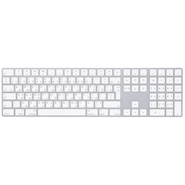 Apple Magic Keyboard mit Ziffernblock, silber, HU (MQ052MG/A)