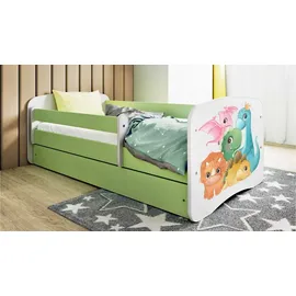 raumhirsch furniture Kinderbett Raumhirsch 80 x 180 cm Holzwerkstoff grün