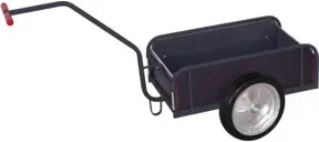 VarioFit Handwagen mit Bordwand RAL 7016