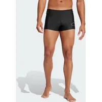 Adidas Big Bars Boxer-Badehose SCHWARZ|WEISS S/M