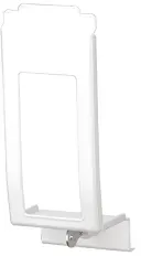 ingo-man® plus VF IMP E P Verschlussblende 1417469 , Aluminium, pulverbeschichtet, weiß