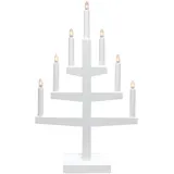 EGLO Kerzenständer Weihnachten mit 7 künstlichen Kerzen 54 cm