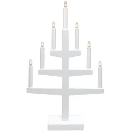 EGLO Kerzenständer Weihnachten mit 7 künstlichen Kerzen 54 cm