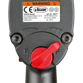 VIGOR Mini Schlagschrauber, 1300NM V5671N, Schwarz