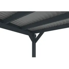 SKANHOLZ Friesland Hybrid Set 12 3,14 x 7,08 m anthrazit inkl. Abstellraum