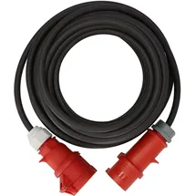 Brennenstuhl 1169390250 Strom Verlängerungskabel 32 A Schwarz 25 m H07RN-F 5G 4 mm2