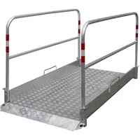 Schake Grabenbrücke aus Aluminium 1m breit, 1,70m lang