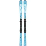 HEAD Rebels E-Race Pro Set Ski WC + Bindungen FF St 16 W, Blau, Herren – Größe 160 – Blau