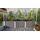 Vitavia Hochbeet Meta 65 x 185 x 40 cm granit aluminium