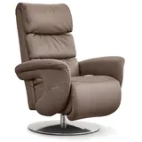 himolla Massagesessel Gauting Leder Brown