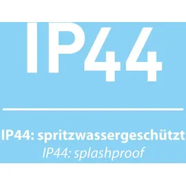 just light. Just Light, Kugelleuchte Gartenlampe 2er SET Erdspiess, weiss, spritzwasserschutz (E27, IP44)