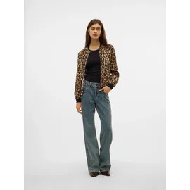 Vero Moda Damen, Jacke Schalkragen Langarm Elegant Größe: XL - Braun - XL